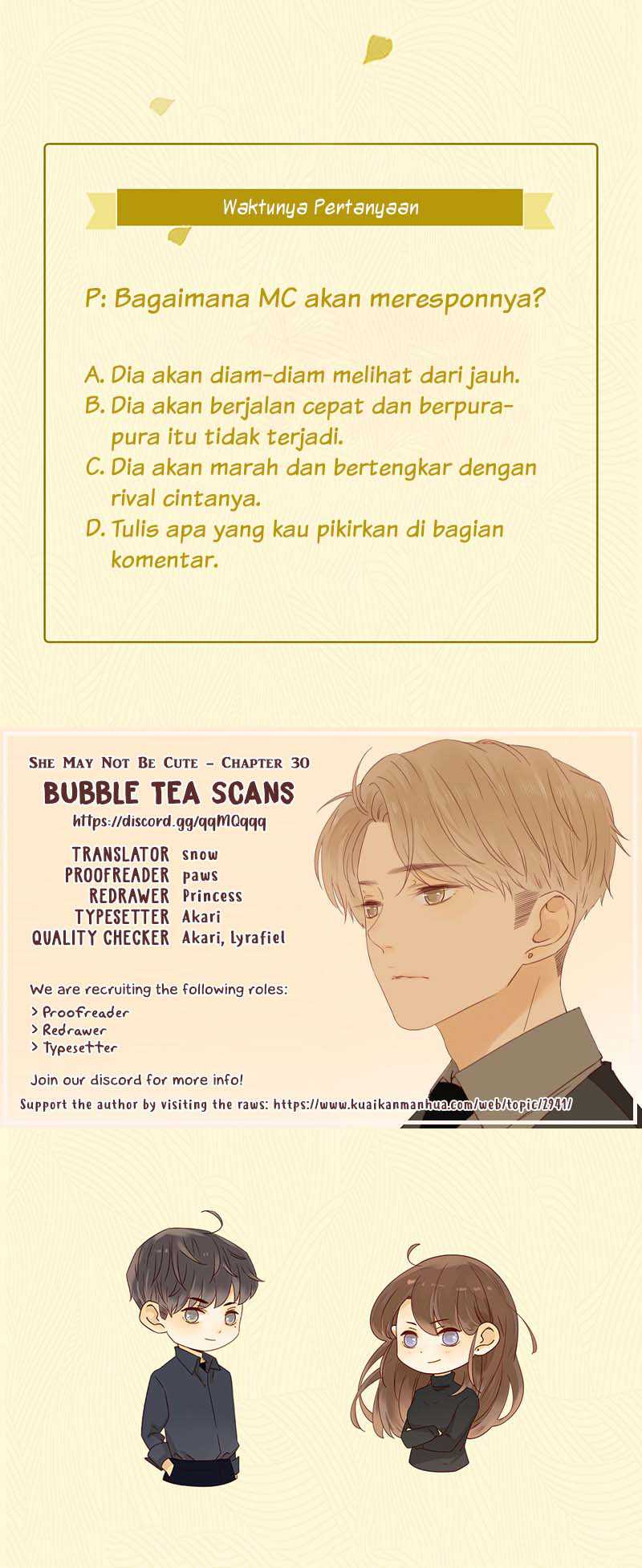 She May Not Be Cute Chapter 30 Gambar 11
